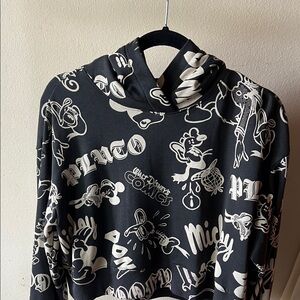 Disney Monochrome Character Hoodie